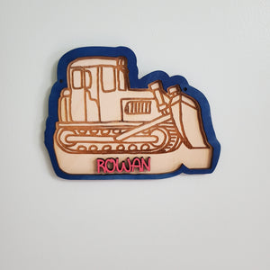 Personalized Kids’ Name Signs in Fun Shapes — Dinosaur, Panda, Unicorn, Sloth, & More