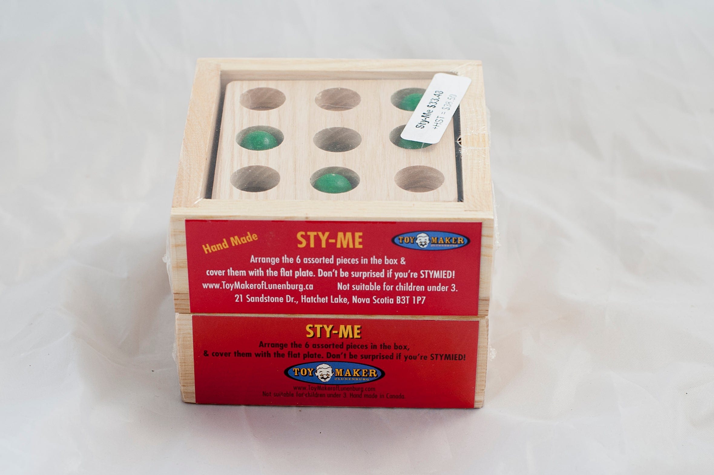 Sty-me brain teaser puzzle