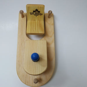 Wooden Paddle Toy Boat