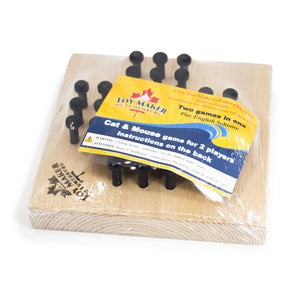 Toy Maker of Lunenburg Game Cat & Mouse, English Solitaire Game