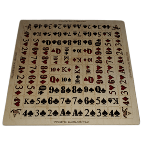 Toy Maker of Lunenburg Game Wooden Succession Board Game with Cards and Playing Chips