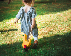 Push Duck with Flapping Feet