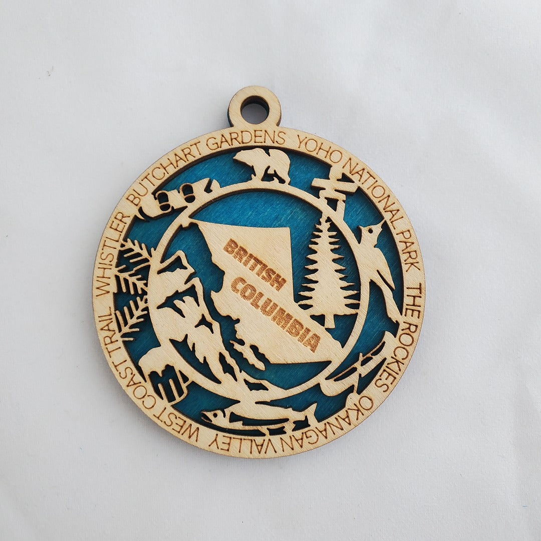 Canadian Province & Territory Ornament – A Little Piece of Home