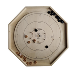 Crokinole Board Game for Family Game Night – 3 Games in 1 3