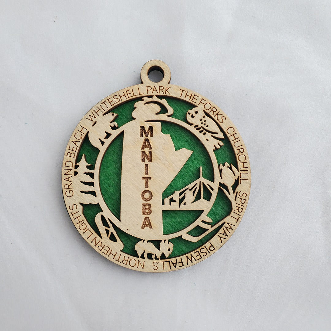 Canadian Province & Territory Ornament – A Little Piece of Home