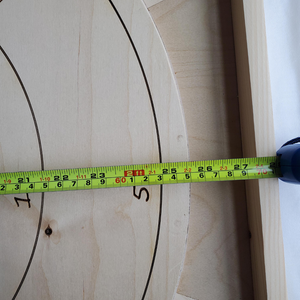 Crokinole Board Game and Playing Chips