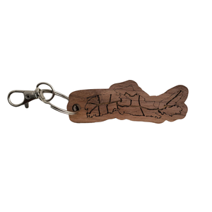 Wooden Keychains – Choose Your Design (+ Free Personalization on Select Styles)