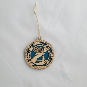 Canadian Province Ornament & Territory – A Wooden Tribute to Your Corner of Home