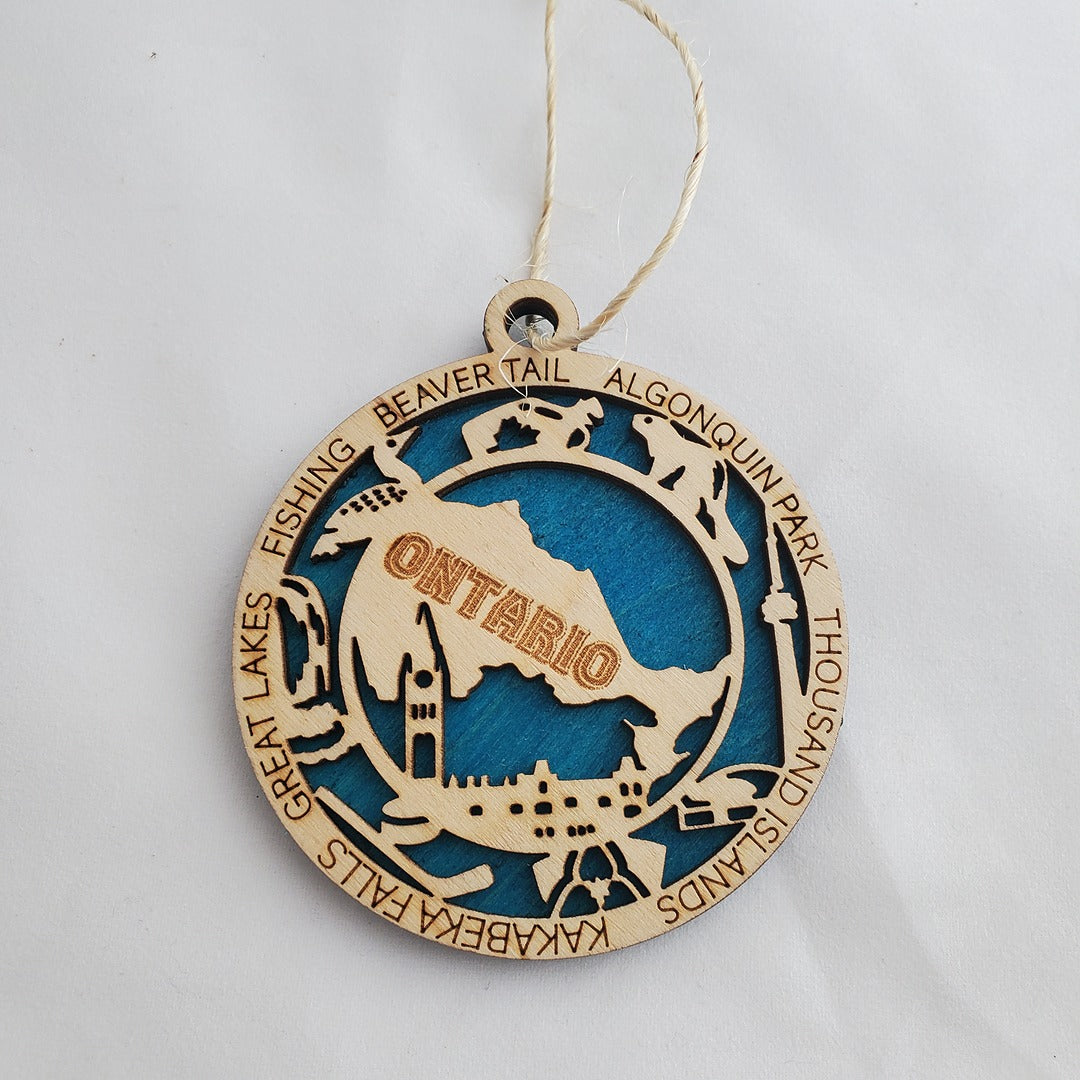 Canadian Province & Territory Ornament – A Little Piece of Home