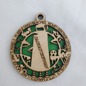 Canadian Province Ornament & Territory – A Wooden Tribute to Your Corner of Home