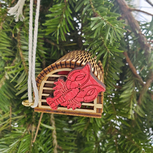 Lobster Trap Ornament – A Tribute to the Maritime Catch
