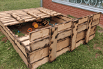Sandbox with Foldable Seats & Built-In Cover 1