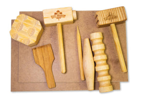 Toy Maker of Lunenburg Child care Products Wooden Tools for Dough and Clay Play