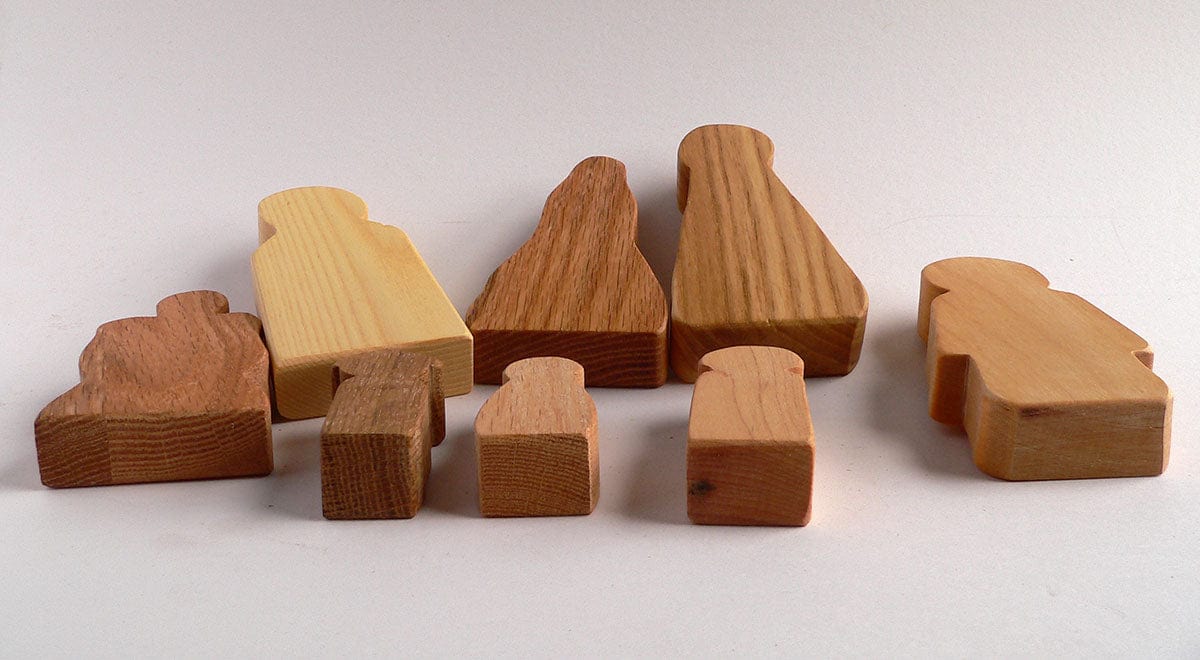 Wooden Building Block Set for Kids - Toy Maker of Lunenburg