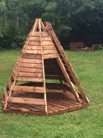 Toy Maker of Lunenburg Child care Products Outdoor Play Hut 3