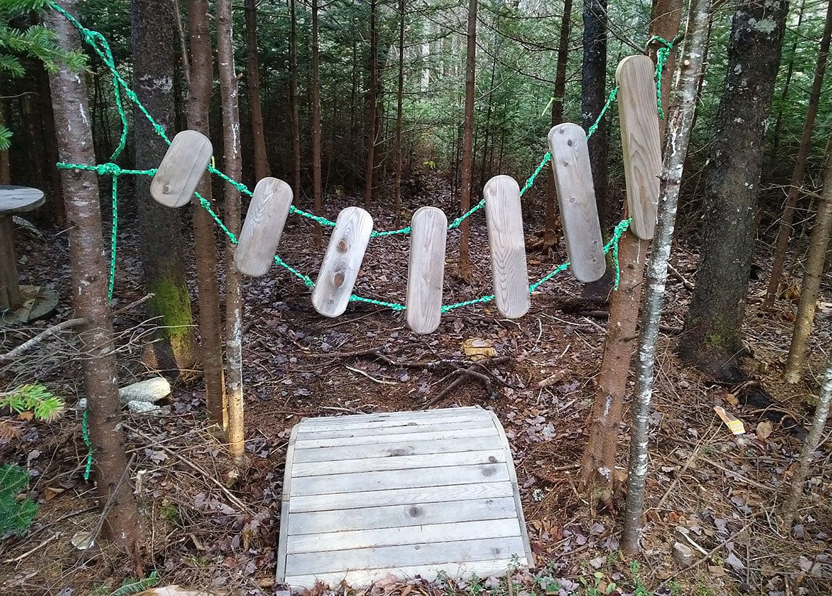 Toy Maker of Lunenburg Child care Products Outdoor Wood Slat Xylophone