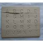 Wooden Alphabet Tracing Board 2