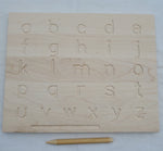 Wooden Alphabet Tracing Board 3
