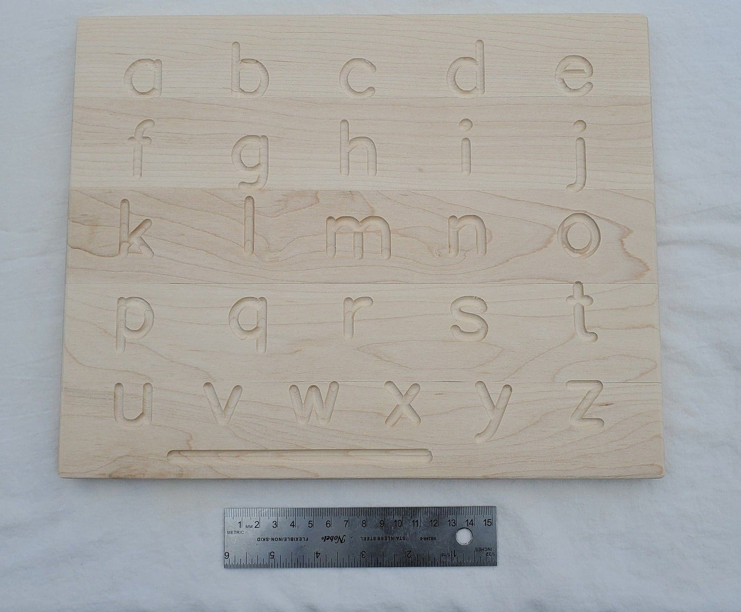 Wooden Alphabet Tracing Board