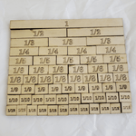 Toy Maker of Lunenburg Dice Sets & Games Fraction Strips Math Counting and Fraction Learning Tools 3