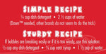 Bubble recipes 7