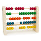 Toy Maker of Lunenburg Educational & Creative Toys Multicoloured wooden abacus made of ash and birch