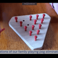 Toy Maker of Lunenburg Game Peg Solitaire Elimination Game