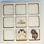 Toy Maker of Lunenburg Game Puppy & Paw Tic Tac Toe Game 5