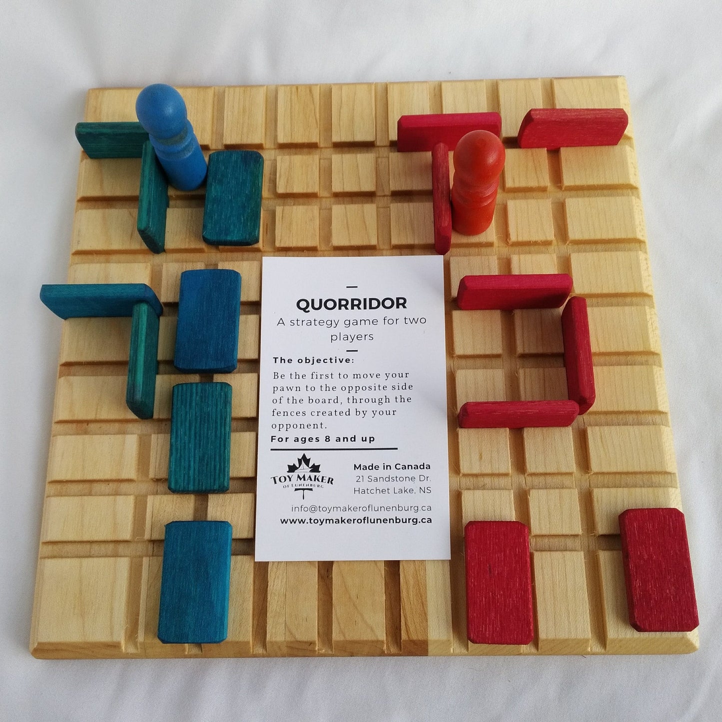 Quorridor game for 2