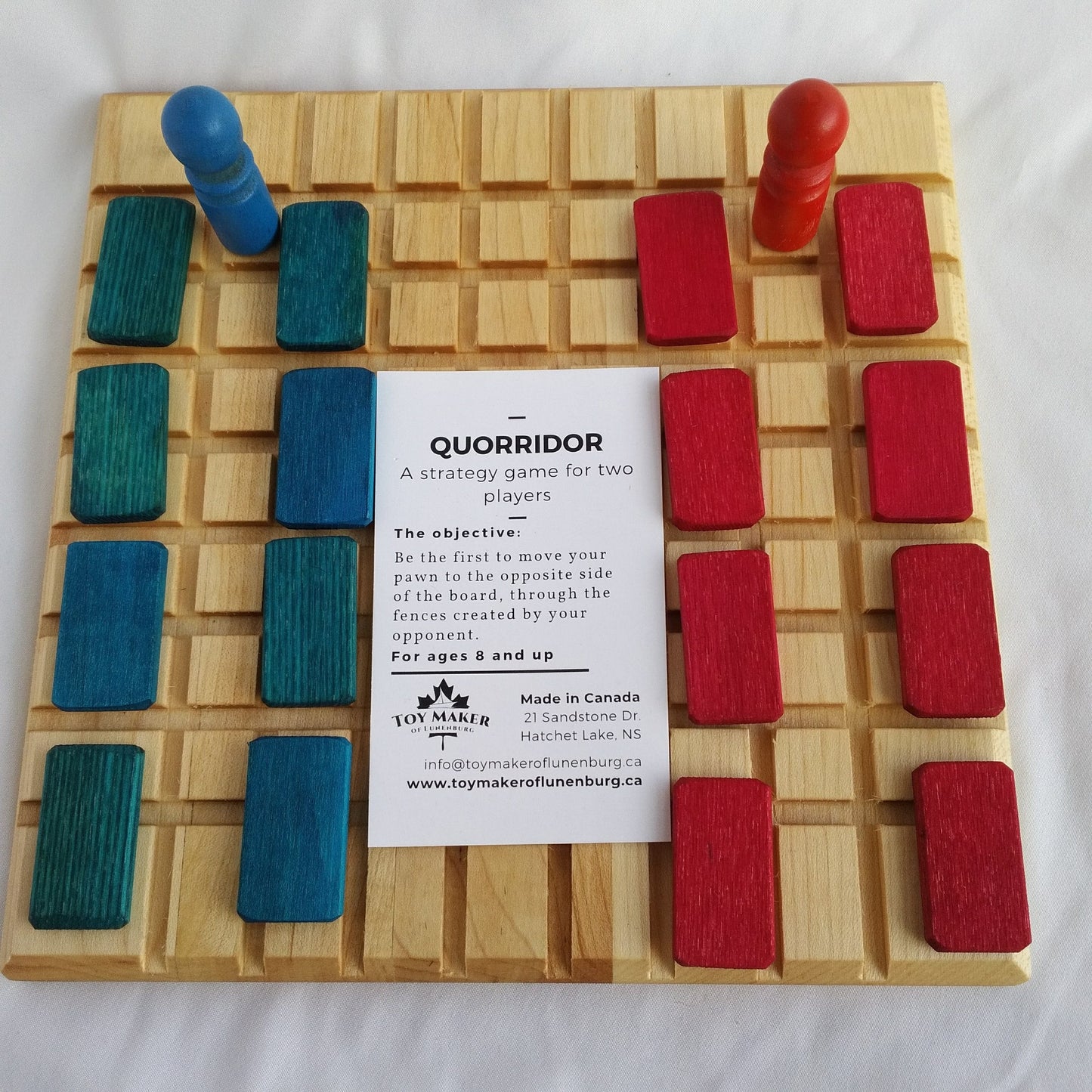 Quorridor game for 2