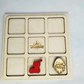 Toy Maker of Lunenburg Game Santa & Stocking Tic Tac Toe Game