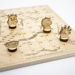 Toy Maker of Lunenburg Game Ups and Downs to the 100 Square Board Game 2