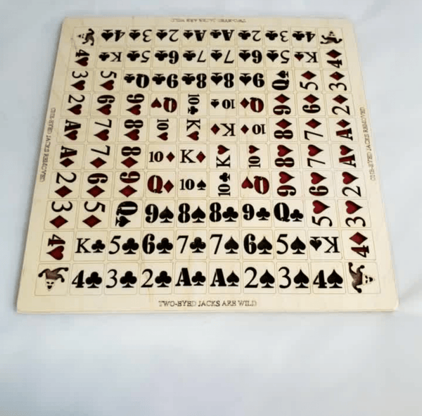 Toy Maker of Lunenburg Game Wooden Succession Board Game with Cards and Playing Chips