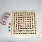 Toy Maker of Lunenburg Game Wooden Succession Board Game with Cards and Playing Chips