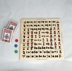 Toy Maker of Lunenburg Game Wooden Succession Board Game with Cards and Playing Chips