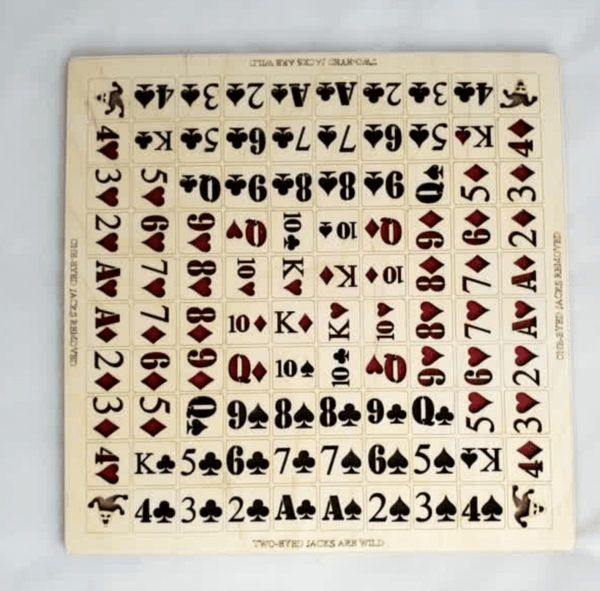 Toy Maker of Lunenburg Game Wooden Succession Board Game with Cards and Playing Chips