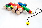Wooden hand made pull toy  1