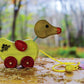Toy Maker of Lunenburg Push/Pull Toy Wooden Duck Pull Toy