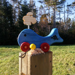 Pull Whale with Spout Toy 2