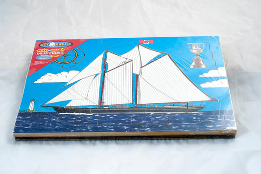 Toy Maker of Lunenburg Puzzle Bluenose Wooden Jigsaw Puzzle
