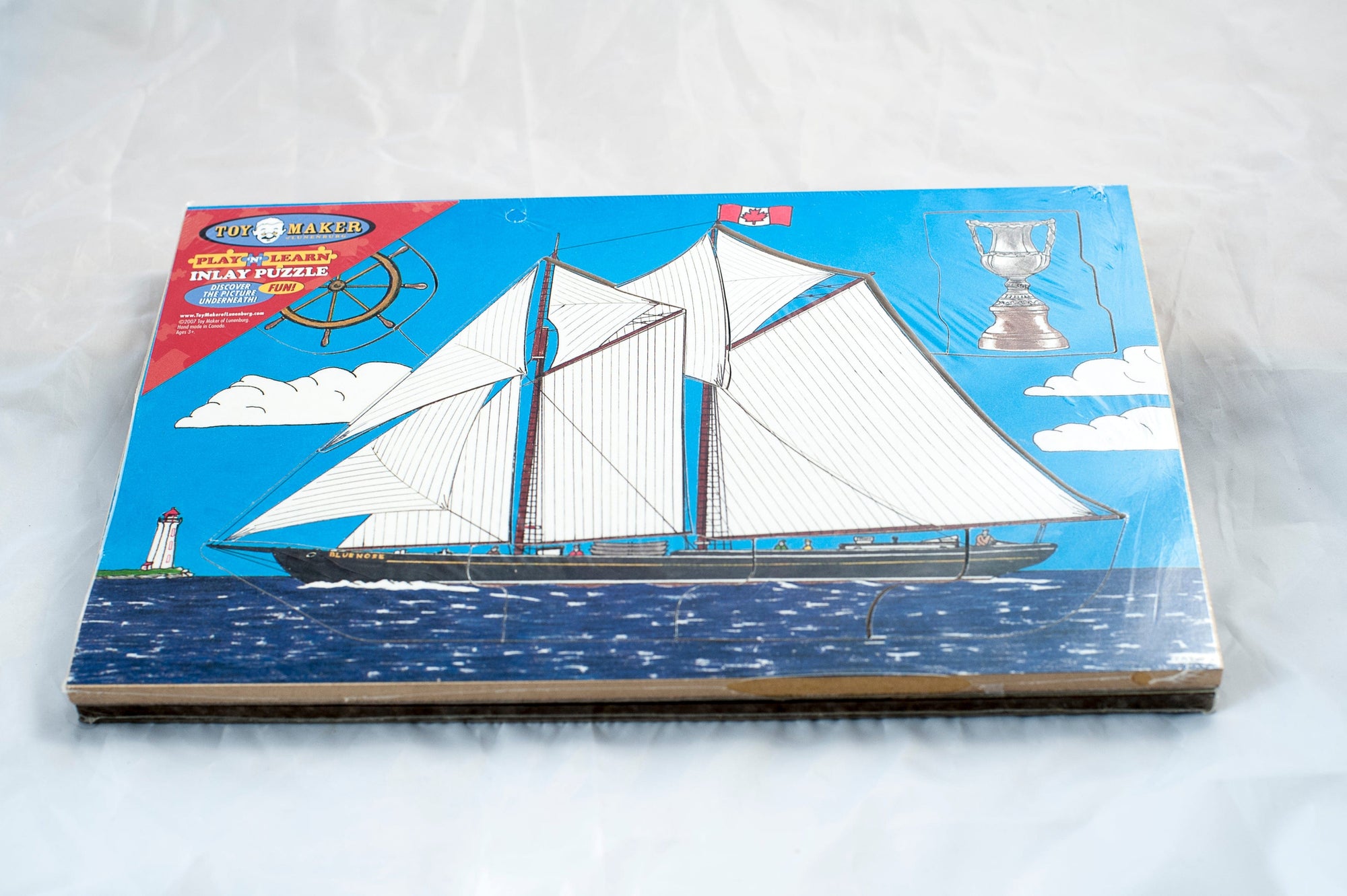 Toy Maker of Lunenburg Puzzle Bluenose Wooden Jigsaw Puzzle