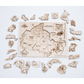 Toy Maker of Lunenburg Puzzle Kids Canada Map Puzzle with Native Animals