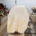 Toy Maker of Lunenburg Toys Custom Wooded Paddleboard 6