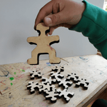 Toy Maker of Lunenburg Toys & Games Wooden Friends Stacking Pieces Set 5