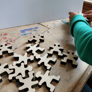 Toy Maker of Lunenburg Toys & Games Wooden Friends Stacking Pieces Set